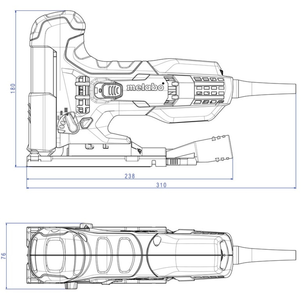 Лобзик Metabo STE 100 Quick індустріальний (601100000)