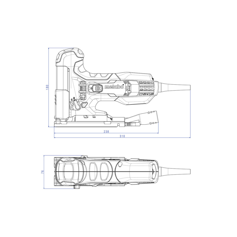 Лобзик Metabo STE 100 (601100500)