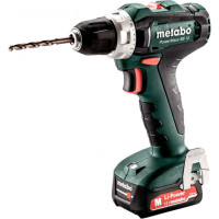 Шуруповерт-дриль Metabo PowerMaxx BS 12, 2х2.0Аг Slide-in