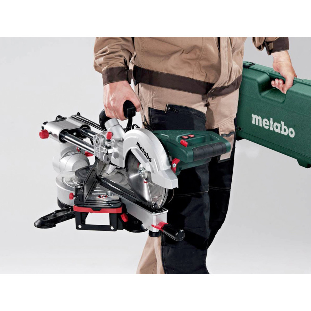 Пила торцювальна Metabo KGS 254 M з протяжкою