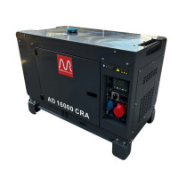 Генератор дизельний Metier 12 кВт AD16000CRA (34201)