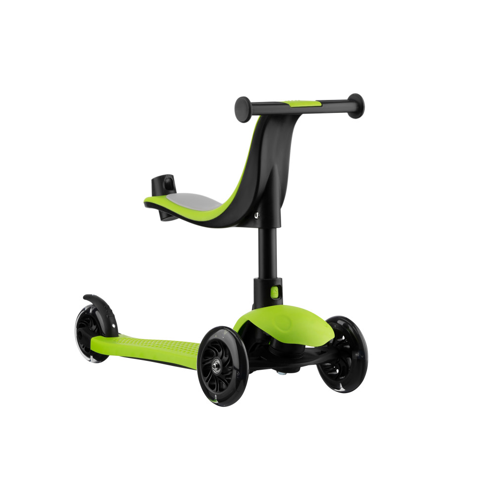 Дитячий самокат Miqilong Alamo зелений ALAMO-125-GREEN