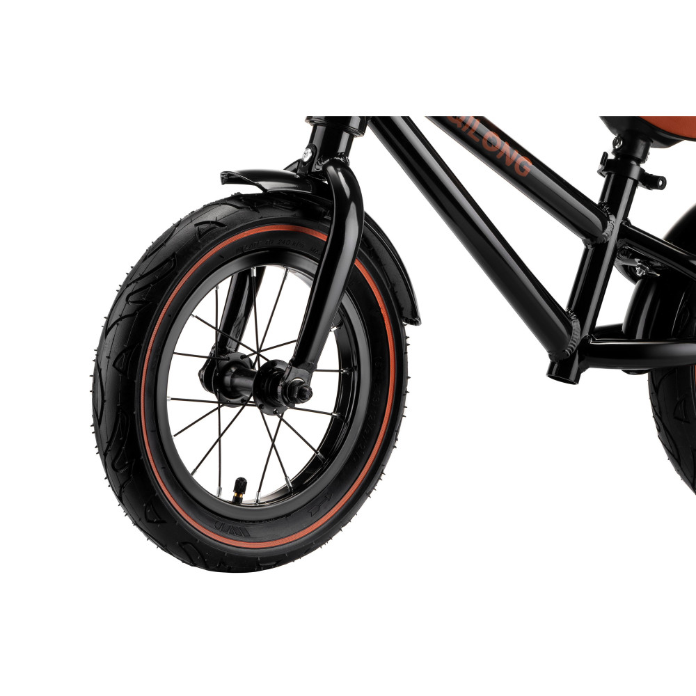 Біговел Miqilong RVA Чорний 12" ZCY-RVA12-BLACK