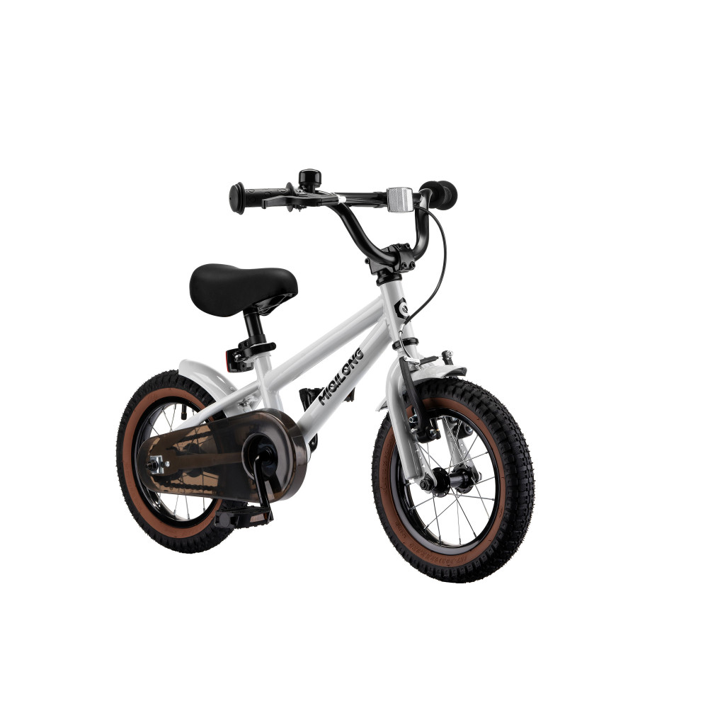 Дитячий велосипед Miqilong BS 12" Сріблястий ATW-BS12-SILVER