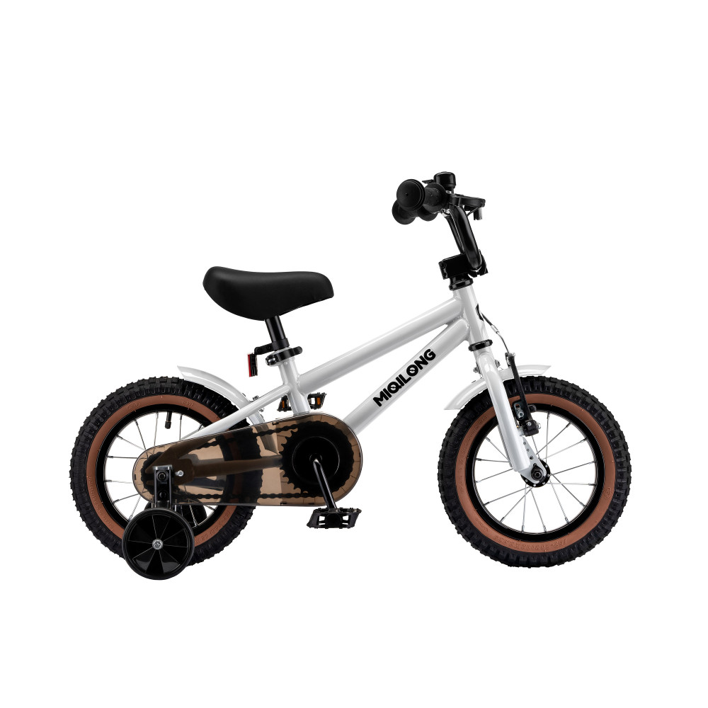 Дитячий велосипед Miqilong BS 12" Сріблястий ATW-BS12-SILVER