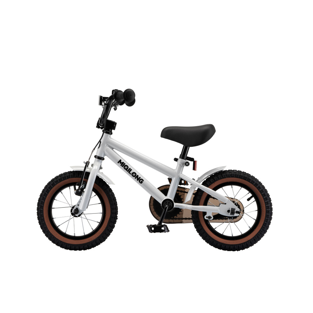 Дитячий велосипед Miqilong BS 12" Сріблястий ATW-BS12-SILVER