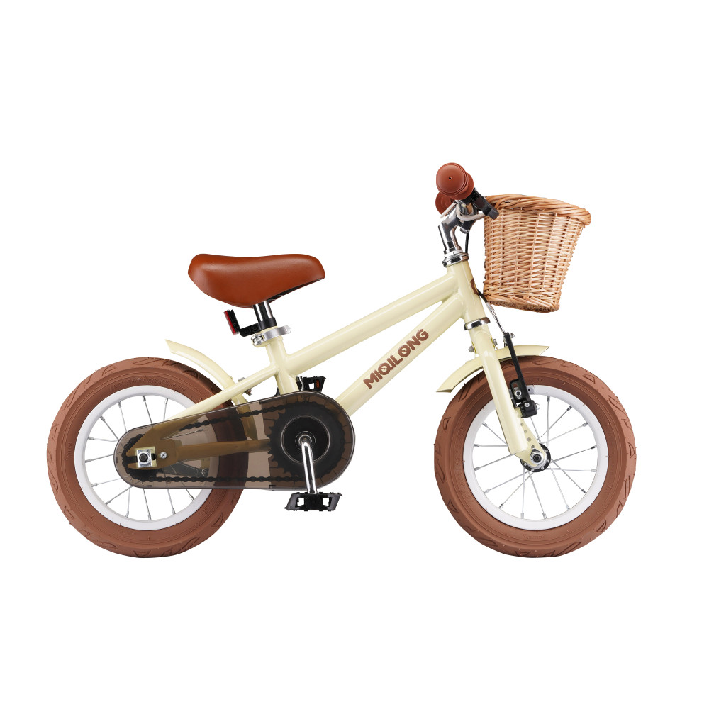 Дитячий велосипед Miqilong RM Бежевий 12" ATW-RM12-BEIGE