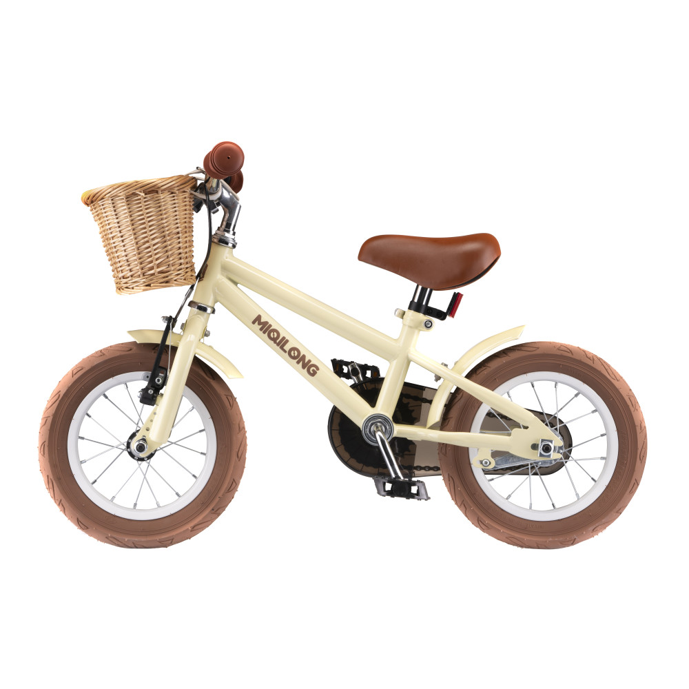 Дитячий велосипед Miqilong RM Бежевий 12" ATW-RM12-BEIGE