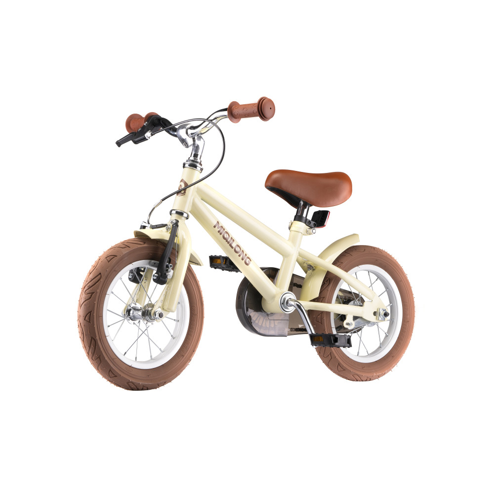 Дитячий велосипед Miqilong RM Бежевий 12" ATW-RM12-BEIGE