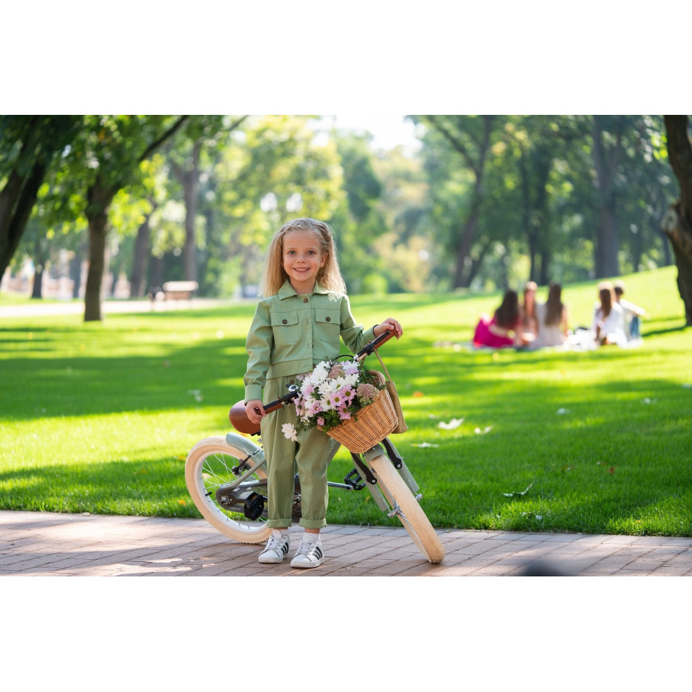 Дитячий велосипед Miqilong RM 12" Оливковий ATW-RM12-OLIVE