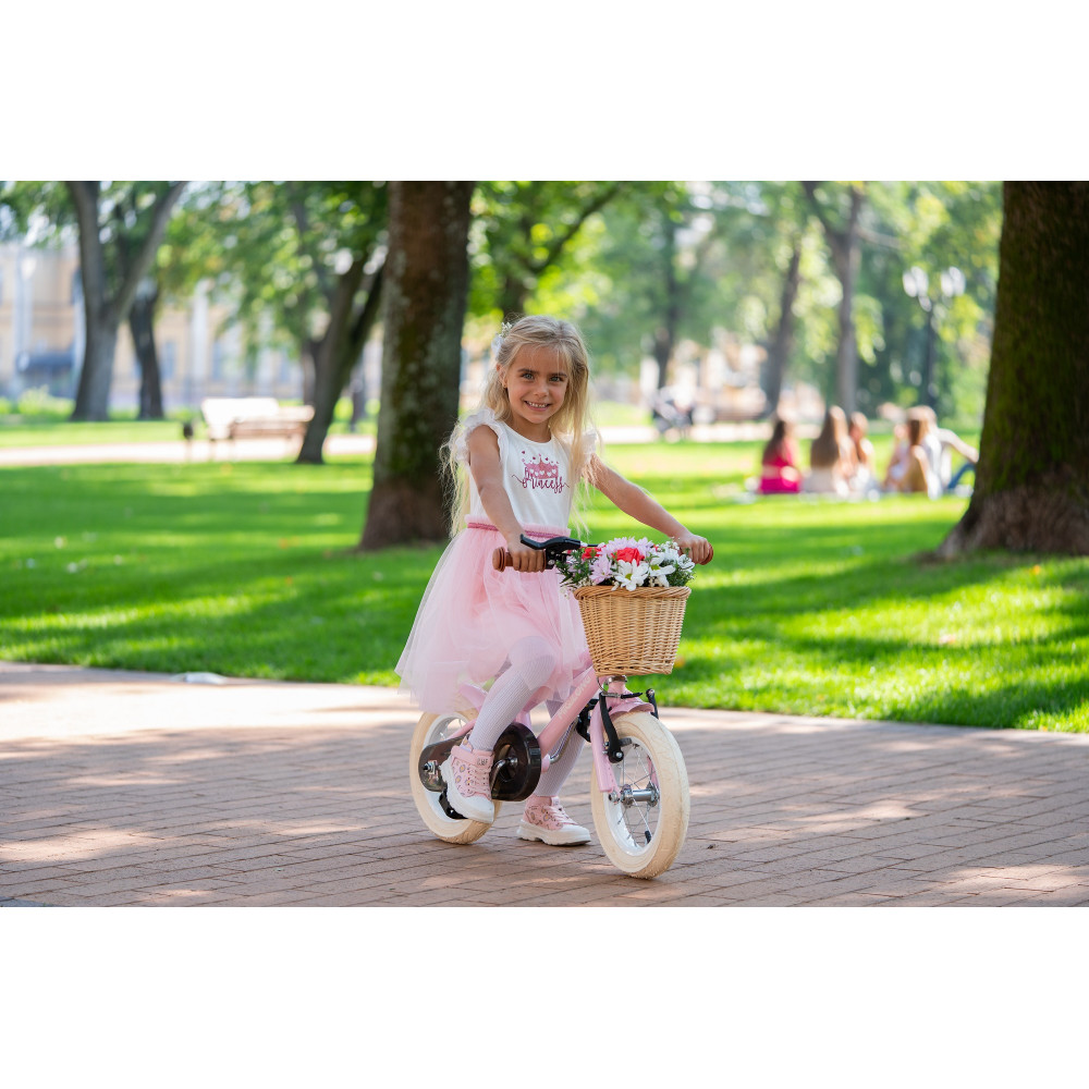 Дитячий велосипед Miqilong RM Рожевий 12" ATW-RM12-PINK