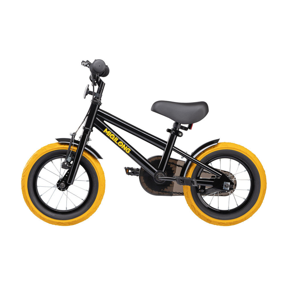 Дитячий велосипед Miqilong ST Чорний 12" ATW-ST12-BLACK