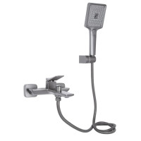 Змішувач для ванни Qtap Presto (з душовим гарнітуром) QTPRE259GRP45584