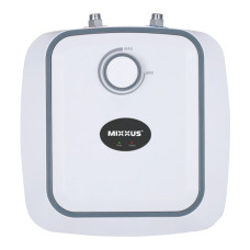 Водонагрівач Mixxus EWH-0606 Small Under під мийкою 6 л, 1500 Вт, "мокрий" ТЕН, вертикальний, квадратний, білий (WH0006)