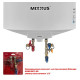 Водонагрівач Mixxus EWH-07030 ROUND WET 30 л, 1,5 кВт, "мокрий" ТЕН, вертикальний, циліндричний, білий (WH0600)