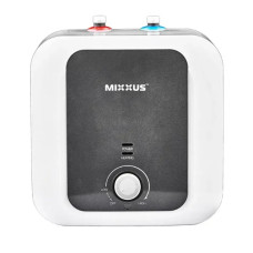 Водонагреватель Mixxus EWH-1210 SMALL UNDER под мойкой 10 л, 1500 Вт, "мокрый" ТЭН, вертикальный, квадратный, белый (WH0604)