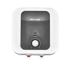Водонагреватель Mixxus EWH-1110 SMALL OVER 10 л над мойкой, 1500 Вт, "мокрый" ТЭН, вертикальный, квадратный, белый (WH0606)