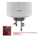 Водонагреватель Mixxus EWH-08080 ROUND DRY 80 л , 2,0 кВт, "сухой" ТЭН, вертикальный, цилиндрический, белый (WH0609)