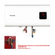 Водонагреватель Mixxus EWH-14100 CUBE WET(Н) 100 л, 2,0 кВт, "мокрый" ТЭН, горизонтальный, квадратный, белый (WH0616)