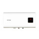 Водонагреватель Mixxus EWH-14100 CUBE WET(Н) 100 л, 2,0 кВт, "мокрый" ТЭН, горизонтальный, квадратный, белый (WH0616)