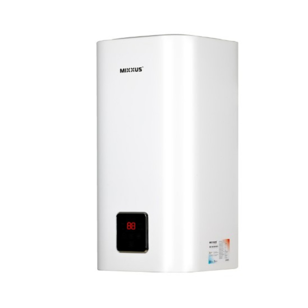 Водонагреватель Mixxus EWH-15050 CUBE DRY 50 л , 2,0 кВт, "сухой" ТЭН, вертикальный, квадратный , белый (WH0617)