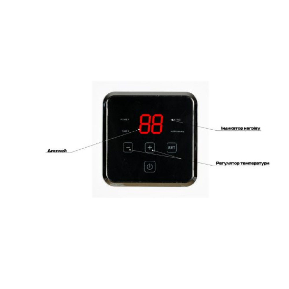 Водонагреватель Mixxus EWH-15050 CUBE DRY 50 л , 2,0 кВт, "сухой" ТЭН, вертикальный, квадратный , белый (WH0617)