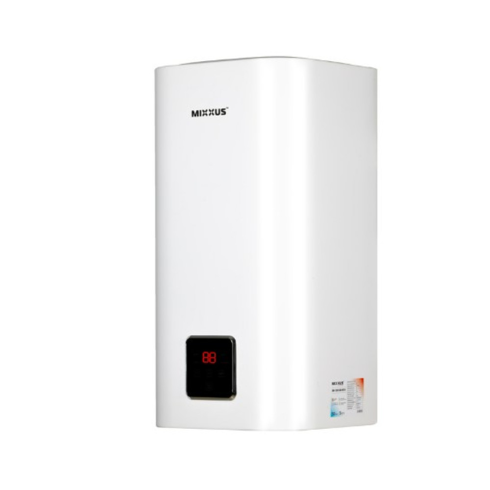Водонагреватель Mixxus EWH-15080 CUBE DRY 80 л , 2,0 кВт, "сухой" ТЭН, вертикальный, квадратный , белый (WH0618)