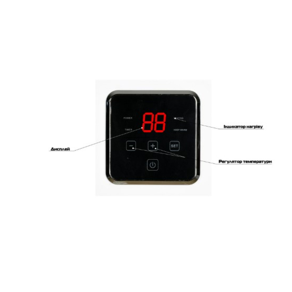 Водонагреватель Mixxus EWH-15080 CUBE DRY 80 л , 2,0 кВт, "сухой" ТЭН, вертикальный, квадратный , белый (WH0618)