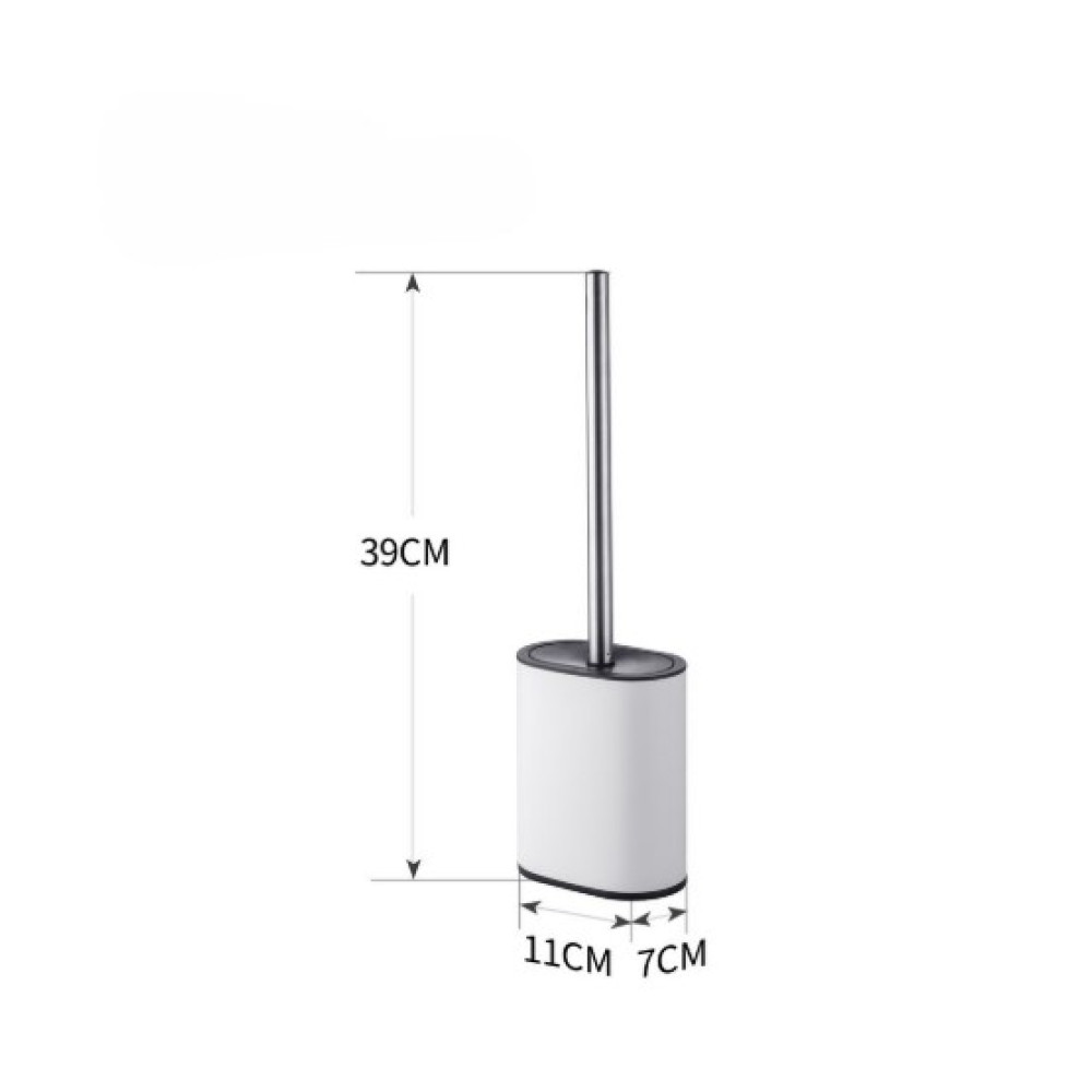 Йоржик для унітазу Mixxus Premium Diverse-TB0101 White, універсальний, білий (MI7064)