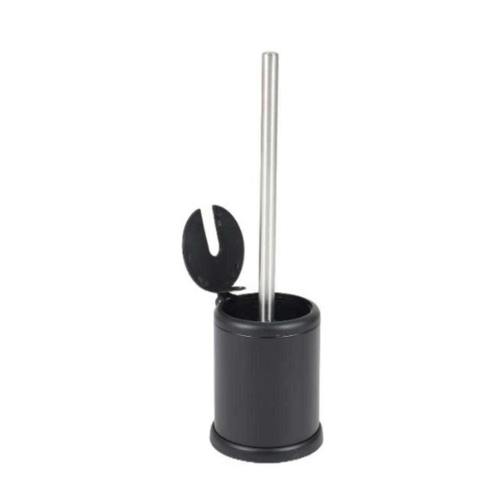 Ершик для унитаза Mixxus Topper-TB0201 Black, напольный, черный (MI7095)
