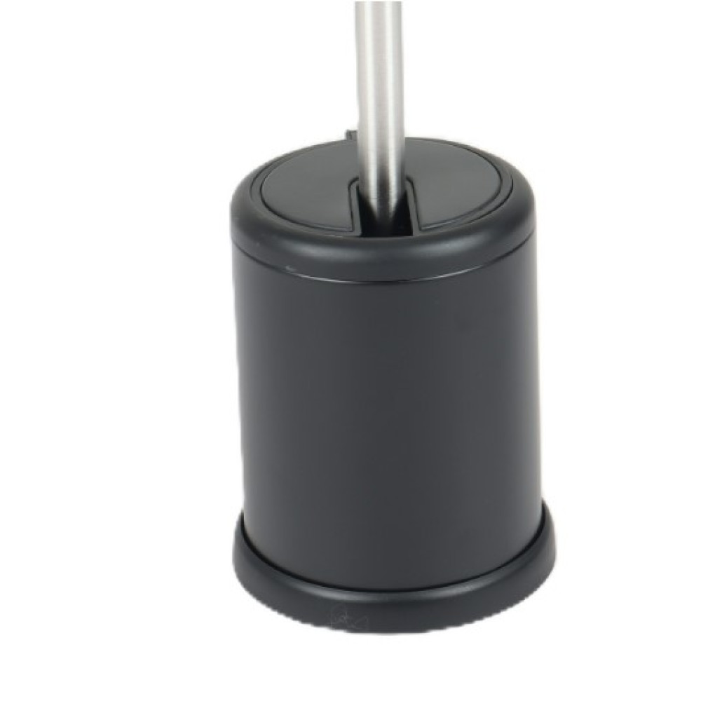 Ершик для унитаза Mixxus Topper-TB0201 Black, напольный, черный (MI7095)