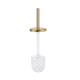 Ершик для унитаза Mixxus Ellipse-TB0202 Brushed Gold, напольный, золотой (MI8401)