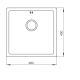 Мийка MIXXUS MX4843-220x1.0-PVD-GOLD (MX0559)