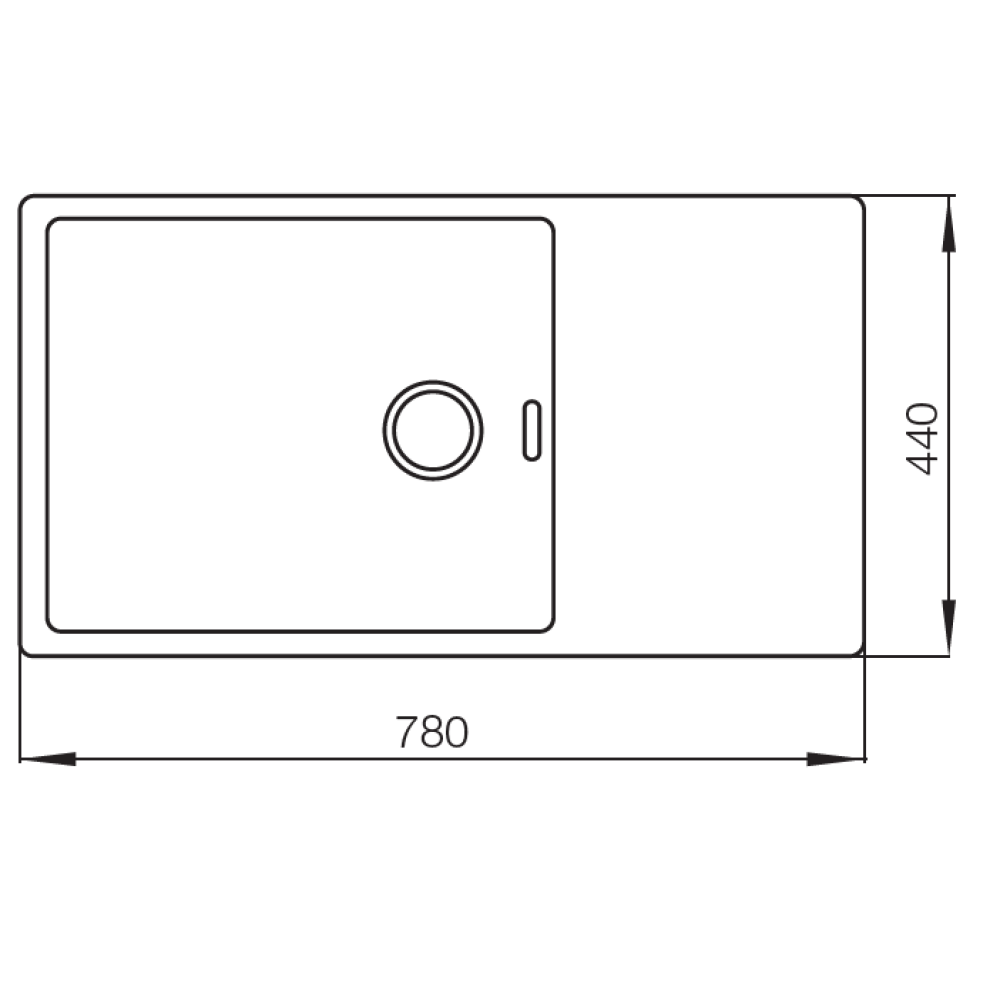 Мийка MIXXUS MX7844-200x1.2-PVD-BLACK (MX0561)