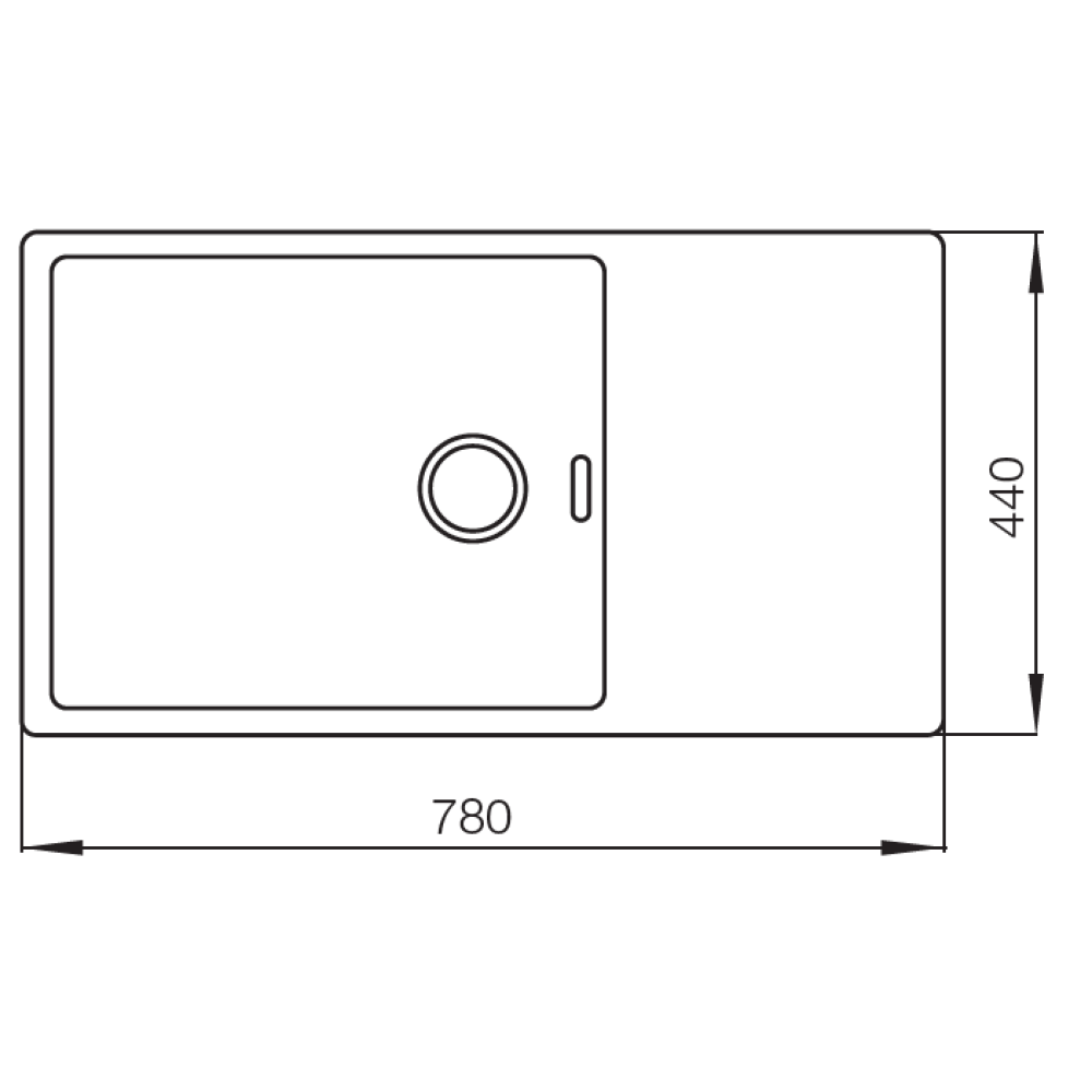 Мойка MIXXUS MX7844-200x1.2-PVD-BRONZE (MX0562)