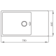 Мийка MIXXUS MX7844-200-x1.2-PVD-GOLD (MX0563)