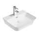 Раковина накладная Mixxus Premium Bevel-0201 с переливом (MP6480)