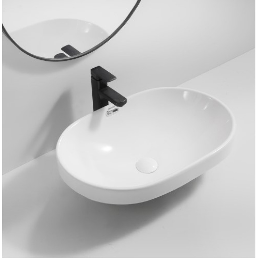 Раковина Mixxus Premium ELLIPSE-1601 з переливом (MP6569)
