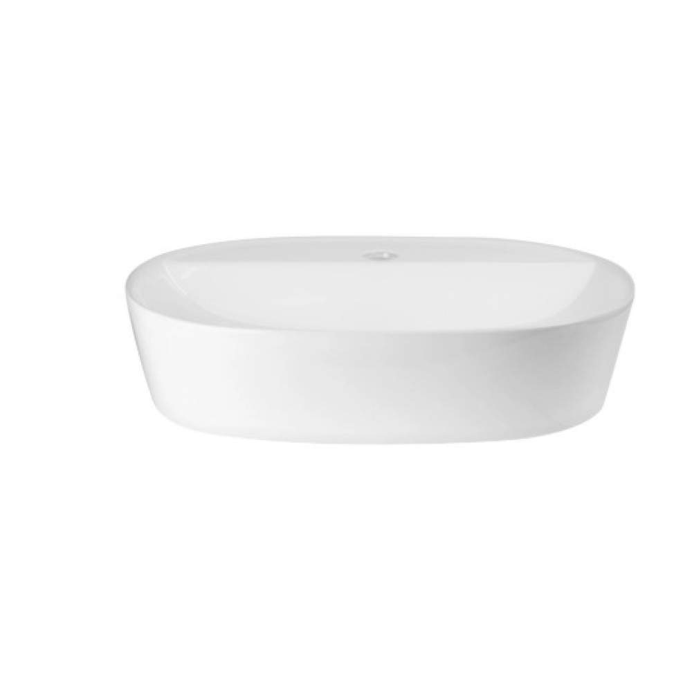 Накладная раковина Mixxus Premium ELLIPSE-0203 с отверстием под смеситель (MP6678)