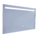 Зеркало Mixxus Strong MR05-100x60 (часы, LED-подсветка, антизапотевание) (MI6009)