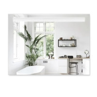 Дзеркало Mixxus Strong MR05-100x60 (годинник, LED-підсвічування, антизапотівання) (MI6009)