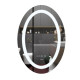Дзеркало Mixxus Plain MV02-50x70 (годинник, LED-підсвічування, антизапотівання) (MI6010)