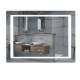 Дзеркало Mixxus STYLE MR13-70x50-REVERSE з LED Touch, Anti-fog, димером, регулюванням яскравості (MI6665)