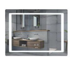 Зеркало Mixxus STYLE MR13-80x60-REVERSE с LED Touch, Anti-fog, димером, регулировкой яркости (MI6666)