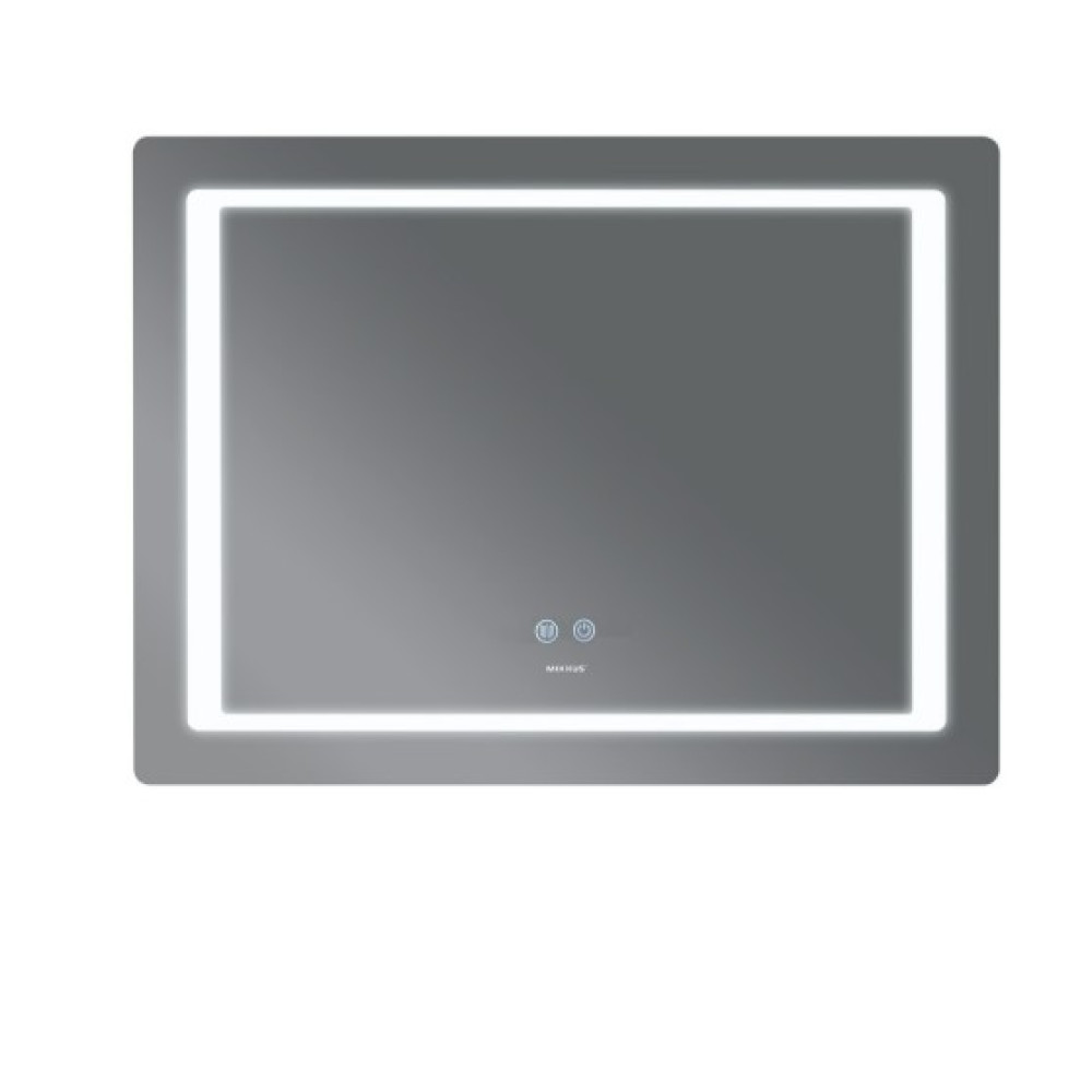 Дзеркало Mixxus STYLE MR13-90x70-REVERSE з LED Touch, Anti-fog, димером, регулюванням яскравості (MI6667)