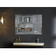 Дзеркало Mixxus STYLE MR13-90x70-REVERSE з LED Touch, Anti-fog, димером, регулюванням яскравості (MI6667)