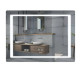 Дзеркало Mixxus STYLE MR13-90x70-REVERSE з LED Touch, Anti-fog, димером, регулюванням яскравості (MI6667)