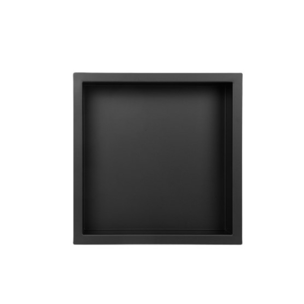 Полка-ниша для ванной комнаты Mixxus Premium NICHE-0101 BLACK из нержавеющей стали SUS304 (MI6678)