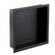 Полка-ниша для ванной комнаты Mixxus Premium NICHE-0101 BLACK из нержавеющей стали SUS304 (MI6678)