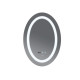 Зеркало Mixxus PLAIN MV02-60x80 с LED Touch, Anti-fog, димером, регулировкой яркости, часами (MI6933)